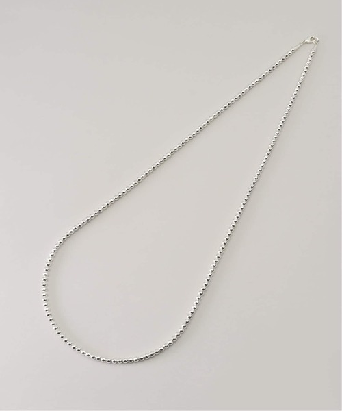 SLOBE IENA(スローブイエナ)の「《追加》SLOBE メタルビーズネックレス(ネックレス・レディース・シルバー・FREE)」の11枚目の写真