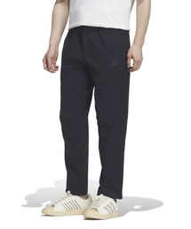 アディダス adidas ストレッチ ツイル レギュラーフィット テーパードレッグ 10分丈 オープンヘム パンツ