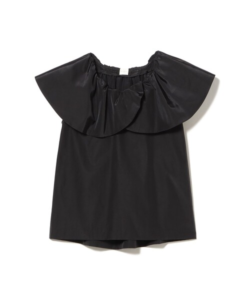 EFFE BEAMS（エッフェビームス）の「フレアカラー ブラウス（シャツ/ブラウス・レディース・オフホワイト/ブラック・ONE SIZE）」の2枚目の写真