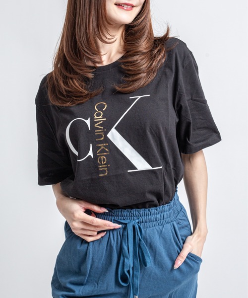 Calvin Klein(カルバン・クライン)の「【CALVIN KLEIN】ロゴTシャツ 半袖 シンプル クルーネック(Tシャツ/カットソー・メンズ・ホワイト/ブラック・SMALL/MEDIUM/LARGE/X-LARGE)」の13枚目の写真