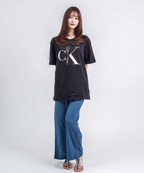 Calvin Klein(カルバン・クライン)の「【CALVIN KLEIN】ロゴTシャツ 半袖 シンプル クルーネック(Tシャツ/カットソー・メンズ・ホワイト/ブラック・SMALL/MEDIUM/LARGE/X-LARGE)」の20枚目の写真