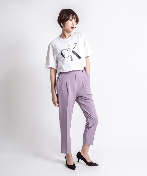 Calvin Klein(カルバン・クライン)の「【CALVIN KLEIN】ロゴTシャツ 半袖 シンプル クルーネック(Tシャツ/カットソー・メンズ・ホワイト/ブラック・SMALL/MEDIUM/LARGE/X-LARGE)」の7枚目の写真