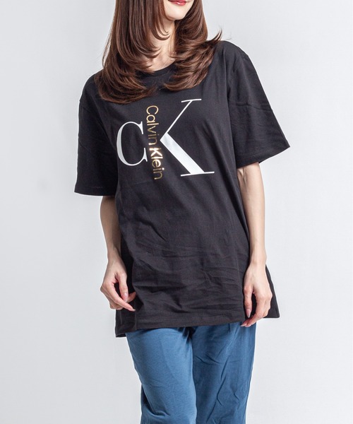 Calvin Klein(カルバン・クライン)の「【CALVIN KLEIN】ロゴTシャツ 半袖 シンプル クルーネック(Tシャツ/カットソー・メンズ・ホワイト/ブラック・SMALL/MEDIUM/LARGE/X-LARGE)」の14枚目の写真