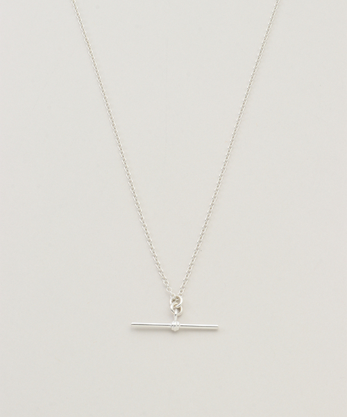 Noble(ノーブル)の「mounir/ムーニエ BARネックレス(ネックレス・レディース・シルバー・FREE)」の1枚目の写真