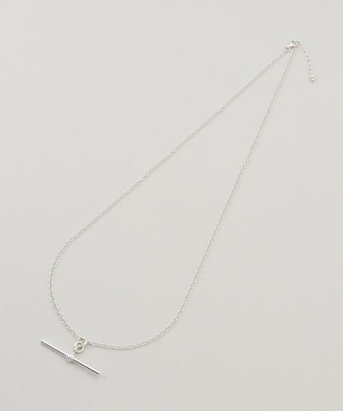 Noble(ノーブル)の「mounir/ムーニエ BARネックレス(ネックレス・レディース・シルバー・FREE)」の2枚目の写真