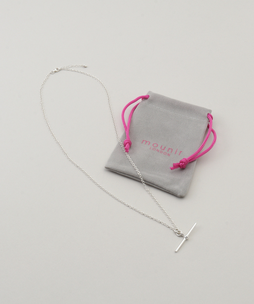Noble(ノーブル)の「mounir/ムーニエ BARネックレス(ネックレス・レディース・シルバー・FREE)」の8枚目の写真