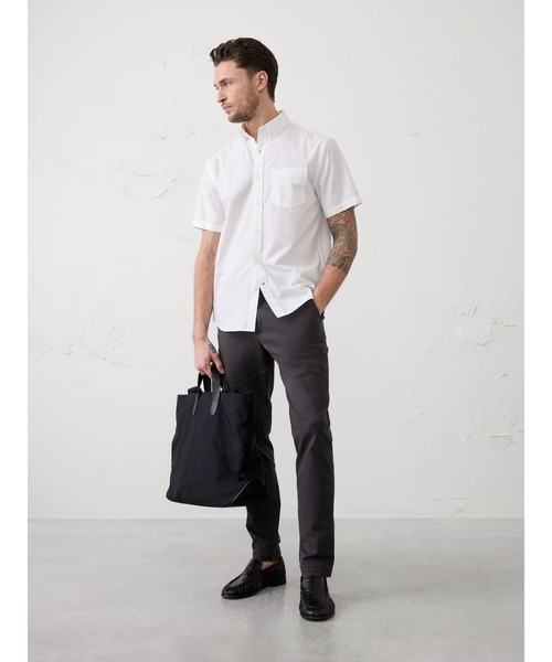 BANANA REPUBLIC FACTORY STORE(バナナリパブリック ファクトリーストア)の「BANANA REPUBLIC FACTORY STORE スリムフィット ソフトウォッシュ コットンシャツ(シャツ/ブラウス・メンズ・ホワイト/オリーブ/ネイビー/ブルー・S/M/L/XL)」の6枚目の写真