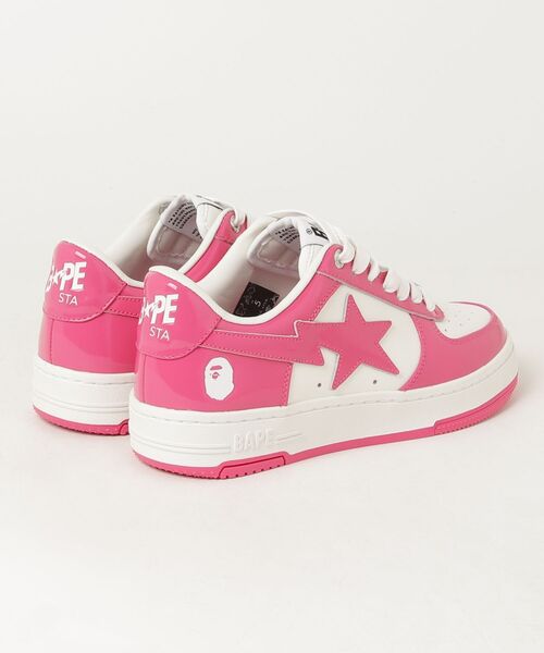 A BATHING APE（アベイシングエイプ）の「BAPE STA #1（スニーカー・レディース・ブラック/ピンク・6/5）」の15枚目の写真
