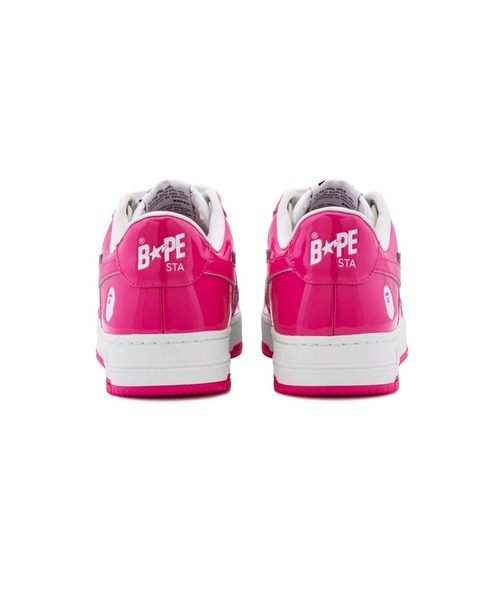 A BATHING APE（アベイシングエイプ）の「BAPE STA #1（スニーカー・レディース・ブラック/ピンク・6/5）」の8枚目の写真