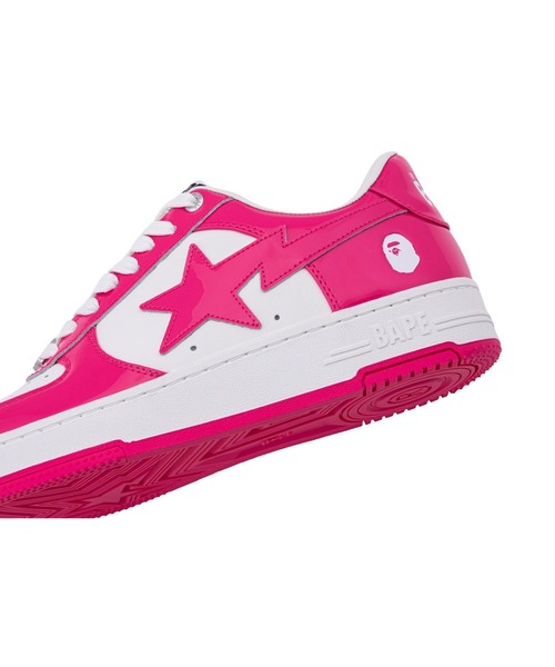 A BATHING APE（アベイシングエイプ）の「BAPE STA #1（スニーカー・レディース・ブラック/ピンク・6/5）」の14枚目の写真