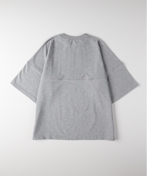 Right-on(ライトオン)の「HONEYSUCKLE ROSE(ハニーサックルローズ)【サマスウェ】切替デザインTシャツ(Tシャツ/カットソー・レディース・ブラック/グレー/オフホワイト・L/M)」の15枚目の写真