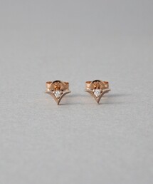 ete | [ムーンリット] K18MPG ダイヤモンド ピアス(ピアス（両耳用）)