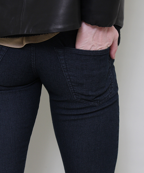 Lui's（ルイス）の「Lui's(ルイス) リジットスリムデニムパンツ（デニムパンツ・メンズ・インディゴブルー・MEDIUM/SMALL/LARGE/X-SMALL）」の6枚目の写真
