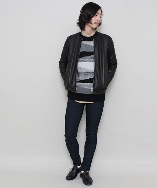 Lui's（ルイス）の「Lui's(ルイス) リジットスリムデニムパンツ（デニムパンツ・メンズ・インディゴブルー・MEDIUM/SMALL/LARGE/X-SMALL）」の7枚目の写真