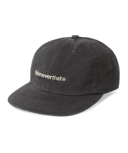 thisisneverthat(ディスイズネバーザット)の「Washed T-Logo Cap(キャップ・メンズ・チャコール/ネイビー/ベージュ・FREE)」の2枚目の写真