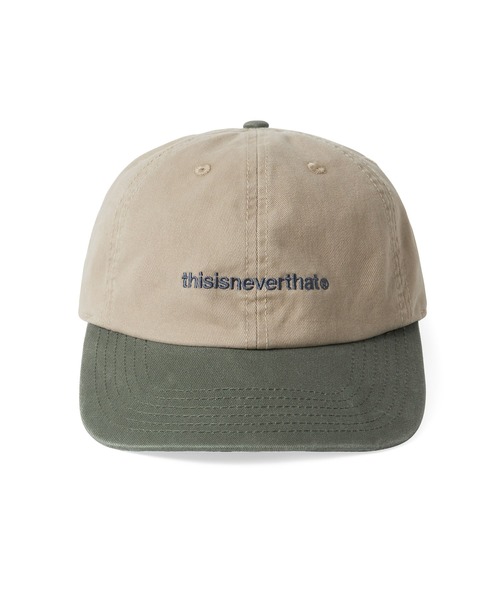 thisisneverthat(ディスイズネバーザット)の「Washed T-Logo Cap(キャップ・メンズ・チャコール/ネイビー/ベージュ・FREE)」の6枚目の写真