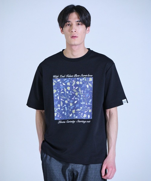 UNION STATION（ユニオンステーション）の「【HIBIYA-KADAN】コラボグラフィックTシャツ（Tシャツ/カットソー・メンズ・ブラック/ブラック系その他/ホワイト/ホワイト系その他・L/LL/M）」の4枚目の写真