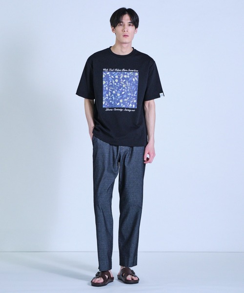 UNION STATION（ユニオンステーション）の「【HIBIYA-KADAN】コラボグラフィックTシャツ（Tシャツ/カットソー・メンズ・ブラック/ブラック系その他/ホワイト/ホワイト系その他・L/LL/M）」の21枚目の写真