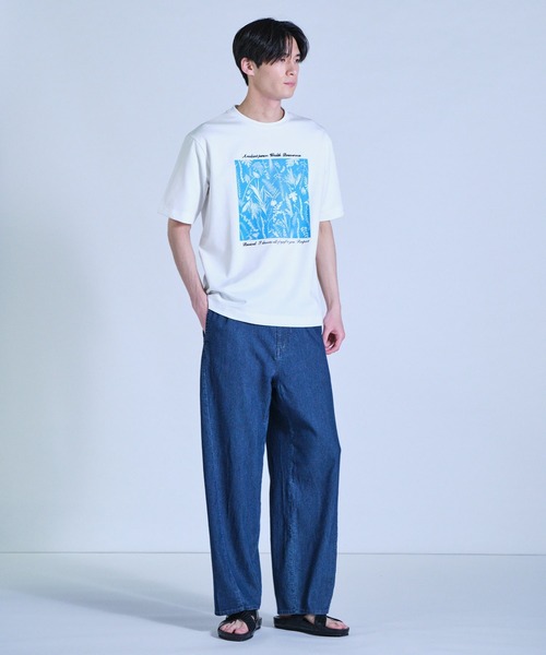 UNION STATION（ユニオンステーション）の「【HIBIYA-KADAN】コラボグラフィックTシャツ（Tシャツ/カットソー・メンズ・ブラック/ブラック系その他/ホワイト/ホワイト系その他・L/LL/M）」の15枚目の写真
