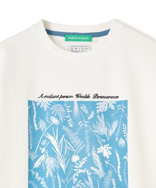 UNION STATION（ユニオンステーション）の「【HIBIYA-KADAN】コラボグラフィックTシャツ（Tシャツ/カットソー・メンズ・ブラック/ブラック系その他/ホワイト/ホワイト系その他・L/LL/M）」の10枚目の写真