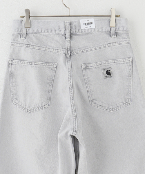 Carhartt WIP(カーハートダブリューアイピー)の「CARHARTT WIP / カーハート ダブリューアイピー W' BRANDON PANT(デニムパンツ・レディース・ホワイト/パープル・X-SMALL)」の5枚目の写真