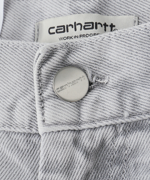Carhartt WIP(カーハートダブリューアイピー)の「CARHARTT WIP / カーハート ダブリューアイピー W' BRANDON PANT(デニムパンツ・レディース・ホワイト/パープル・X-SMALL)」の6枚目の写真