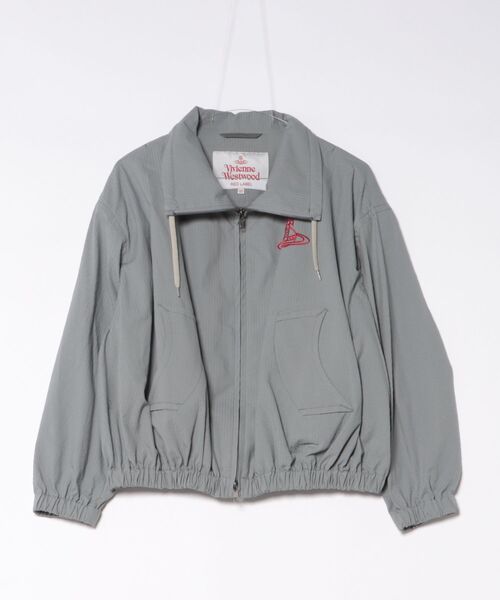 Vivienne Westwood（ヴィヴィアンウエストウッド）の「ｺｯﾄﾝｼｱｻｯｶｰﾊﾞﾙｰﾝﾌﾞﾙｿﾞﾝ（その他アウター・レディース・ブラック/グレー・FREE）」の2枚目の写真