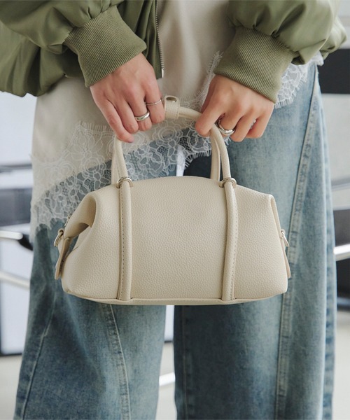 KOBE LETTUCE（コウベレタス）の「デザインベルトショルダーバッグ（ショルダーバッグ・レディース・ブラウン/アイボリー/ブラック・F）」の9枚目の写真