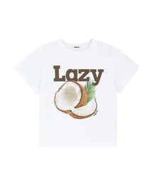 Lazy Coconut Crop T-shirt (2color)