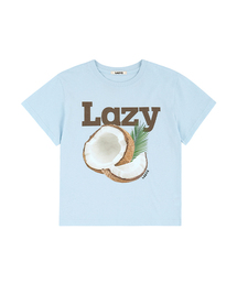 Lazy Coconut Crop T-shirt (2color)