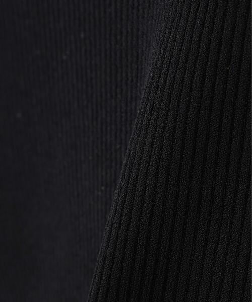 UN3D.(アンスリード)の「UN3D./アンスリード/SHEER DOCKING SHORT KT CD/シアードッキングショートニットカーディガン(カーディガン/ボレロ・レディース・ブラック/グレー・36)」の4枚目の写真