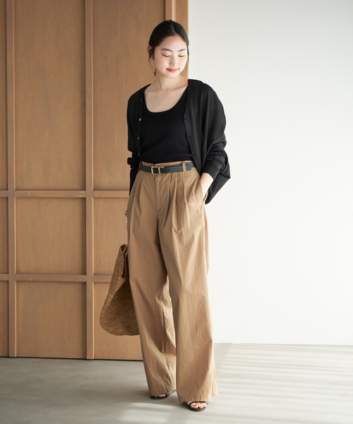 plage（プラージュ）の「multi way カーディガン（カーディガン/ボレロ・レディース・グリーン/ホワイト/ブラック・FREE）」の8枚目の写真