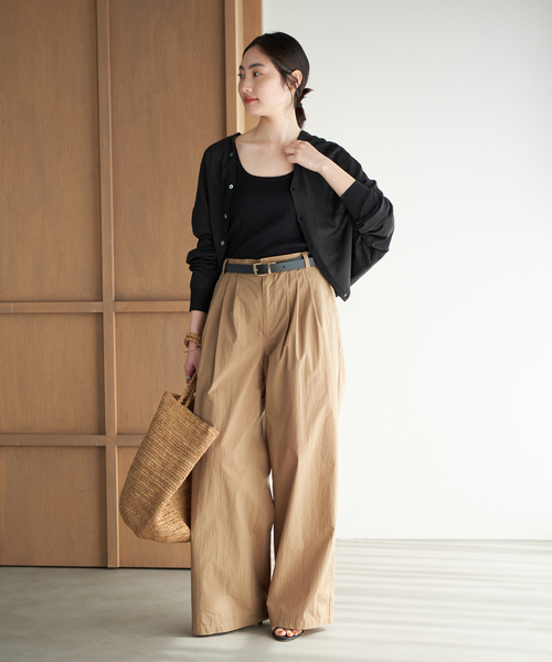 plage（プラージュ）の「multi way カーディガン（カーディガン/ボレロ・レディース・グリーン/ホワイト/ブラック・FREE）」の11枚目の写真