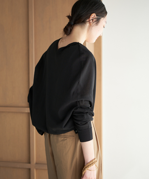 plage（プラージュ）の「multi way カーディガン（カーディガン/ボレロ・レディース・グリーン/ホワイト/ブラック・FREE）」の16枚目の写真