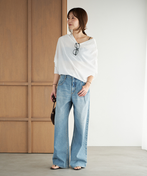 plage（プラージュ）の「multi way カーディガン（カーディガン/ボレロ・レディース・グリーン/ホワイト/ブラック・FREE）」の19枚目の写真