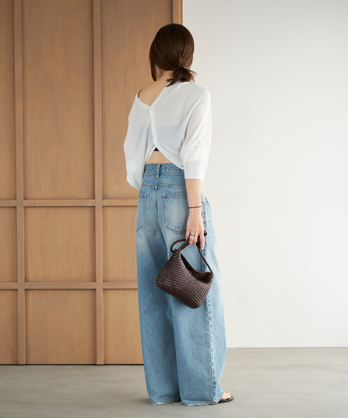 plage（プラージュ）の「multi way カーディガン（カーディガン/ボレロ・レディース・グリーン/ホワイト/ブラック・FREE）」の20枚目の写真