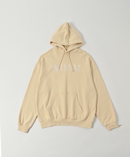 ADAMPATEK doubleside logo hoodie — худи с двусторонним логотипом