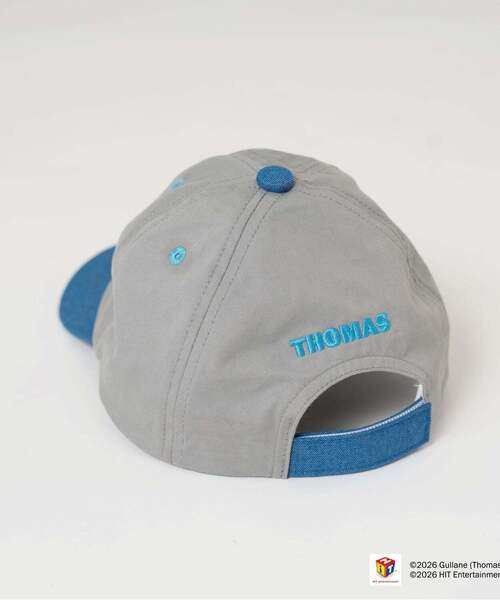 b・ROOM（ビールーム）の「【きかんしゃトーマス】刺しゅうキャップ（キャップ・キッズ・モスグリーン/レッド/ブルー・52cm/54cm）」の9枚目の写真