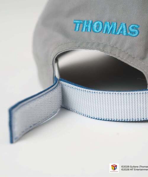 b・ROOM（ビールーム）の「【きかんしゃトーマス】刺しゅうキャップ（キャップ・キッズ・モスグリーン/レッド/ブルー・52cm/54cm）」の10枚目の写真