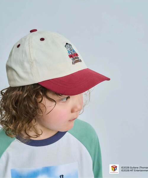 b・ROOM（ビールーム）の「【きかんしゃトーマス】刺しゅうキャップ（キャップ・キッズ・モスグリーン/レッド/ブルー・52cm/54cm）」の12枚目の写真