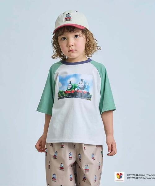 b・ROOM（ビールーム）の「【きかんしゃトーマス】刺しゅうキャップ（キャップ・キッズ・モスグリーン/レッド/ブルー・52cm/54cm）」の15枚目の写真