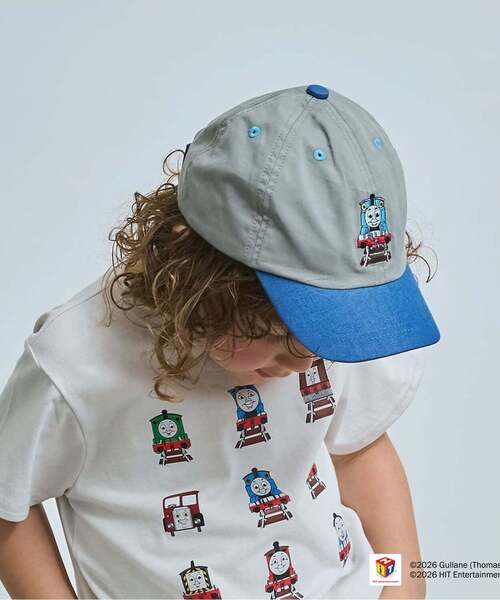 b・ROOM（ビールーム）の「【きかんしゃトーマス】刺しゅうキャップ（キャップ・キッズ・モスグリーン/レッド/ブルー・52cm/54cm）」の20枚目の写真