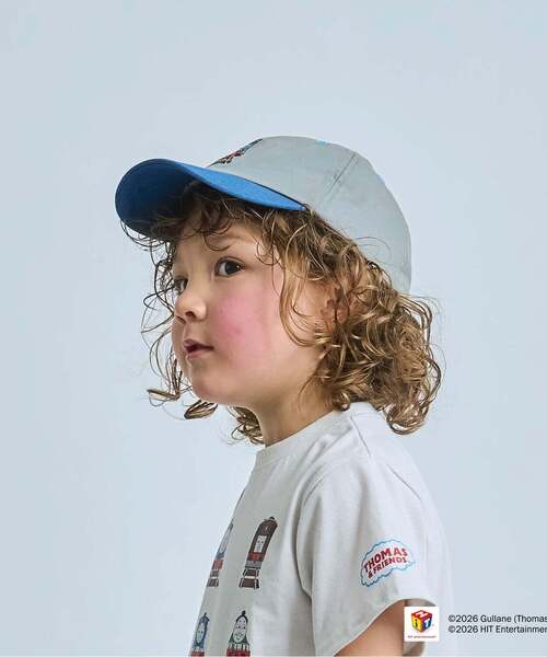 b・ROOM（ビールーム）の「【きかんしゃトーマス】刺しゅうキャップ（キャップ・キッズ・モスグリーン/レッド/ブルー・52cm/54cm）」の21枚目の写真