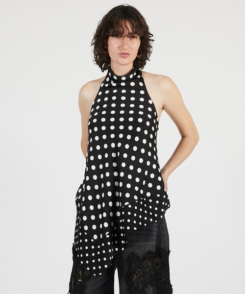 PRANK PROJECT(プランクプロジェクト)の「【2026Summer Pre-Order】スカーフトップス / Scarf Top(その他トップス・レディース・ホワイト/ブラック/マルチ・FREE)」の7枚目の写真