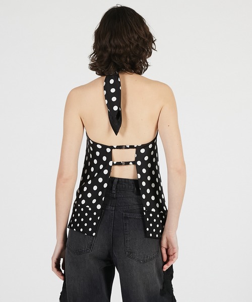 PRANK PROJECT(プランクプロジェクト)の「【2026Summer Pre-Order】スカーフトップス / Scarf Top(その他トップス・レディース・ホワイト/ブラック/マルチ・FREE)」の9枚目の写真