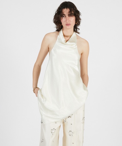 PRANK PROJECT(プランクプロジェクト)の「【2026Summer Pre-Order】スカーフトップス / Scarf Top(その他トップス・レディース・ホワイト/ブラック/マルチ・FREE)」の12枚目の写真