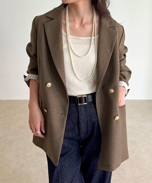 fredy emue（フレディエミュ）の「【人気の為、再販売！】パール/メタルマルチロングネックレス（ネックレス・レディース・オフホワイト/シルバー・FREE）」の21枚目の写真