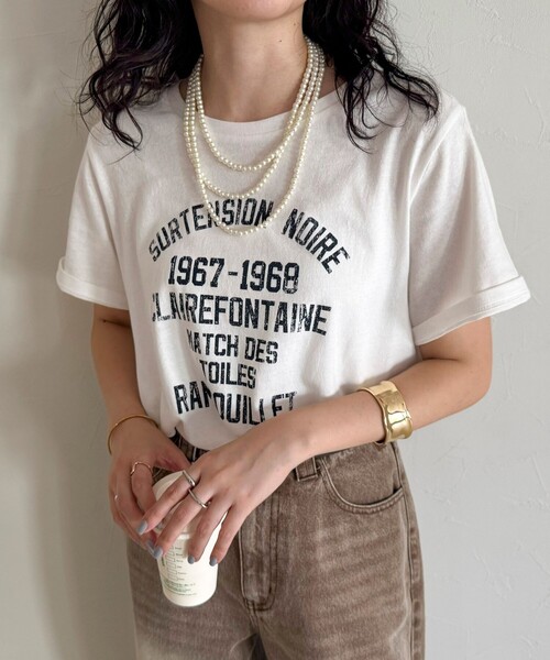 fredy emue（フレディエミュ）の「【人気の為、再販売！】パール/メタルマルチロングネックレス（ネックレス・レディース・オフホワイト/シルバー・FREE）」の22枚目の写真