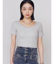 EMODA | ビジューロゴニット(ニット/セーター)