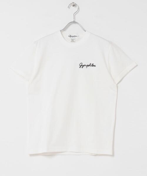 GYMPHLEX(ジムフレックス)の「GYMPHLEX SHORT-SLEEVE T-SHIRTS(Tシャツ/カットソー・レディース・ベージュ系その他/ホワイト/ブルー系その他/ブルー/チャコールグレー・14)」の2枚目の写真